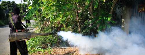 Zika spraying