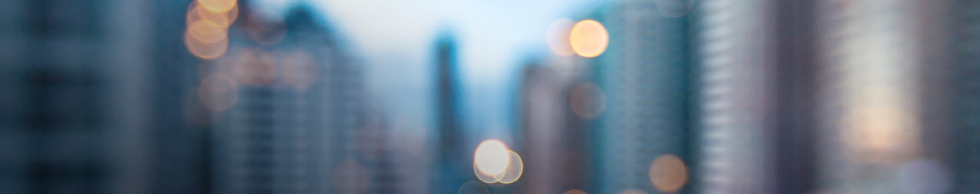 Out of focus urban cityscape