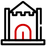 Icon of a castle