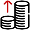 icon of piles of coins
