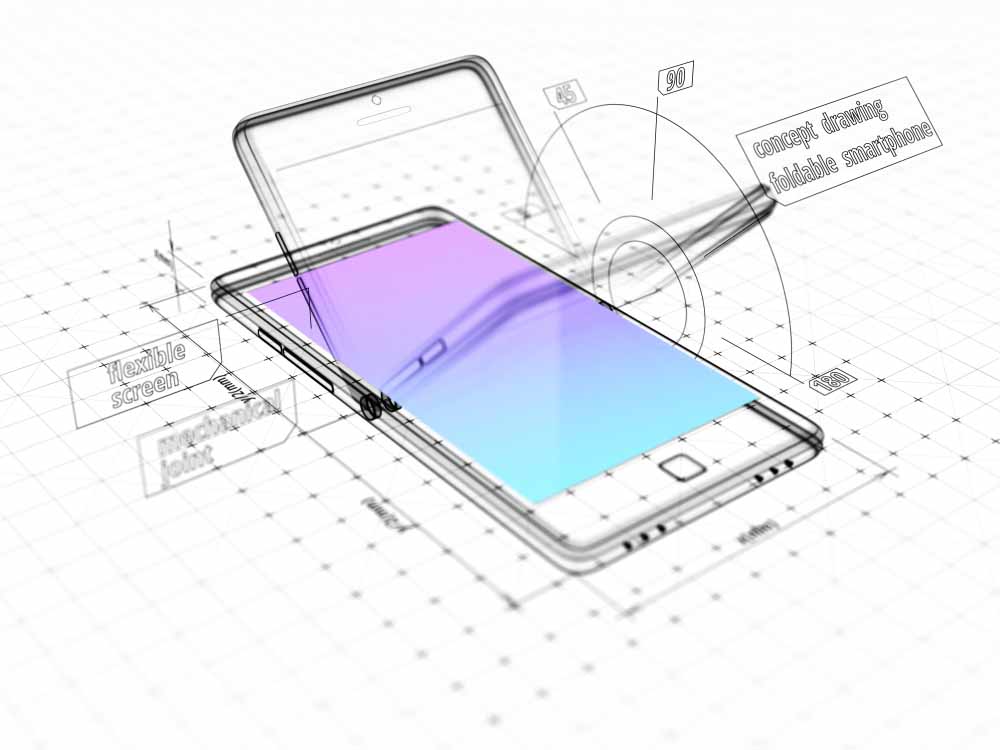 Innovation and design for mobile device blue print
