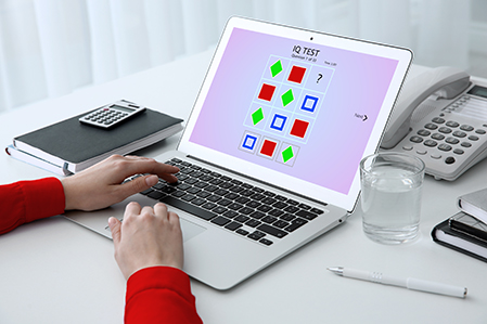 Digital cognitive test