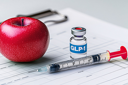 GLP-1 with apple