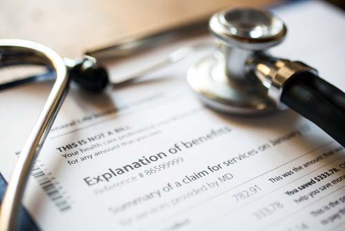 Explanation of medical benefits documentation