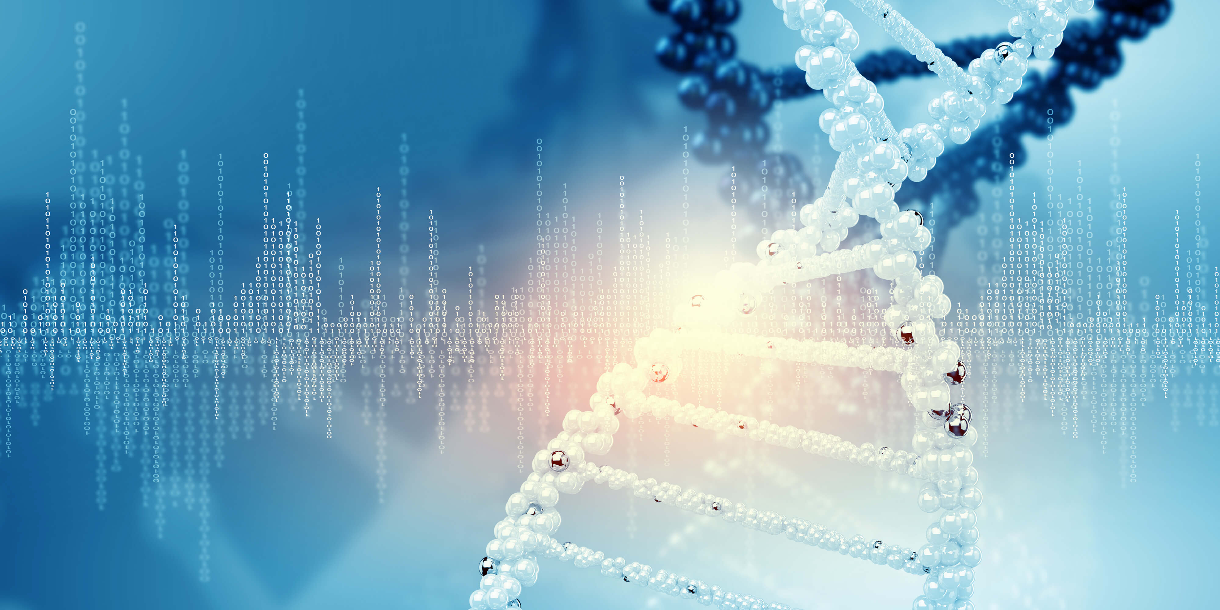 DNA strand collaged with phenotyping