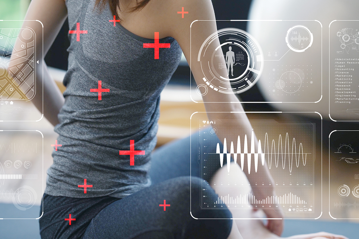 Data and wearables and wellness and exercise