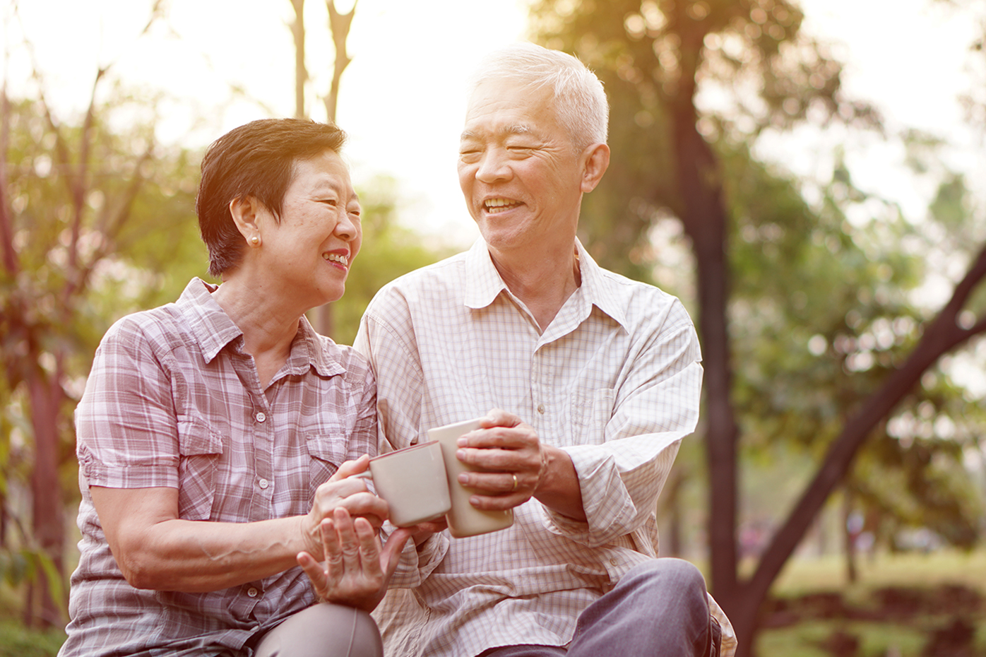 Longevity and Asian couple and aging well and older age healthjpg