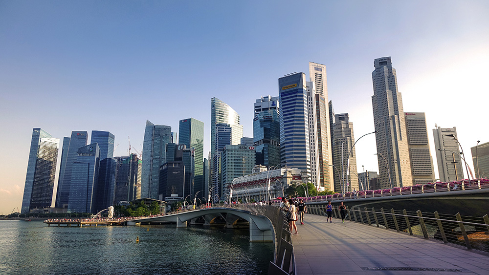 Image of Singapore's Skyline