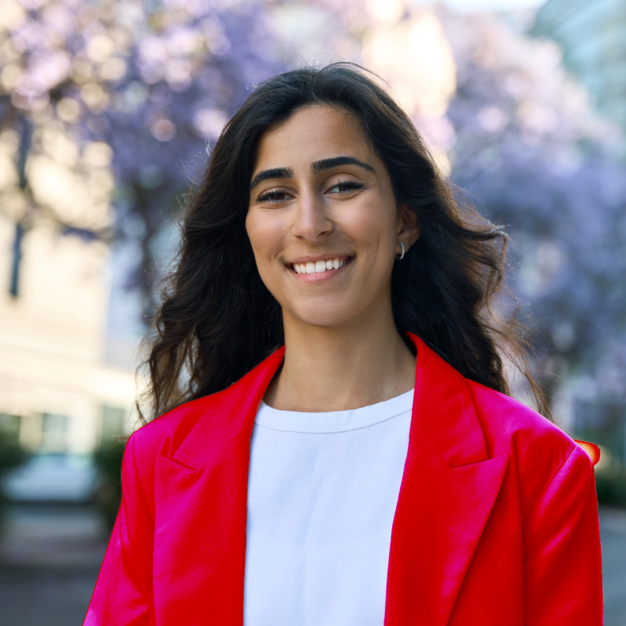 Woman outside in the Middle East