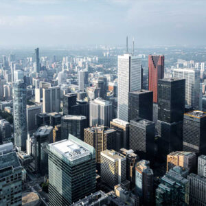 Image from the 1980s of Manhattan, New York City to represent mergers and acquisitions