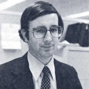 Greig Woodring, first actuary of RGA and future CEO